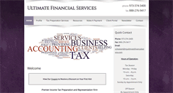 Desktop Screenshot of myultimatefinancialservices.com